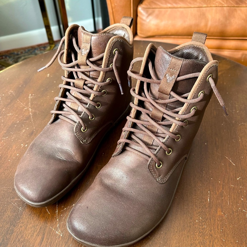 t II Camel Leather Boot - Chestnut / US 10 / EU 43